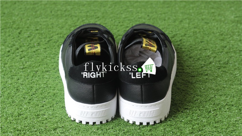 Off White Low Top Sneaker Black